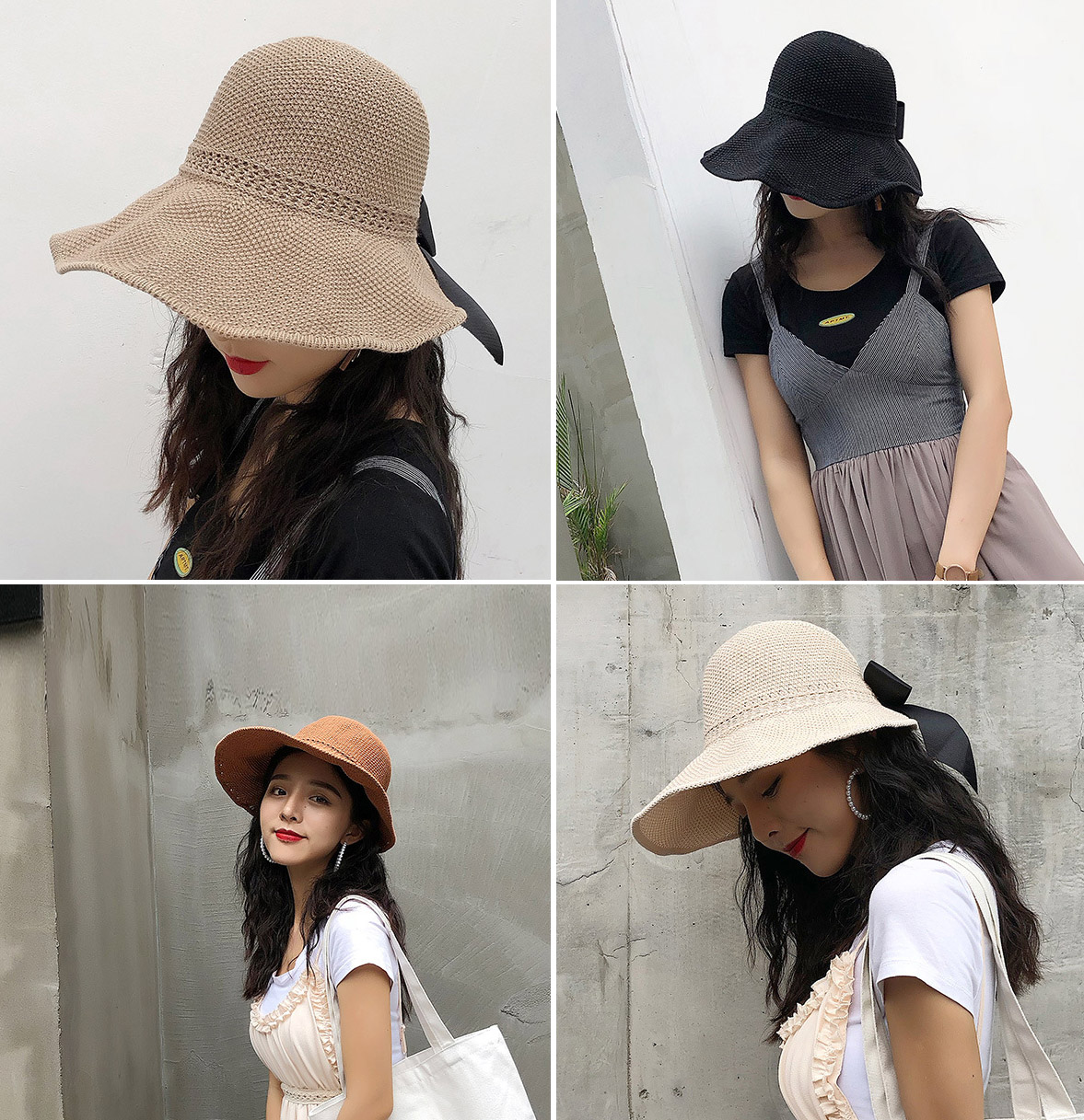 100style open toe beach hat-100style