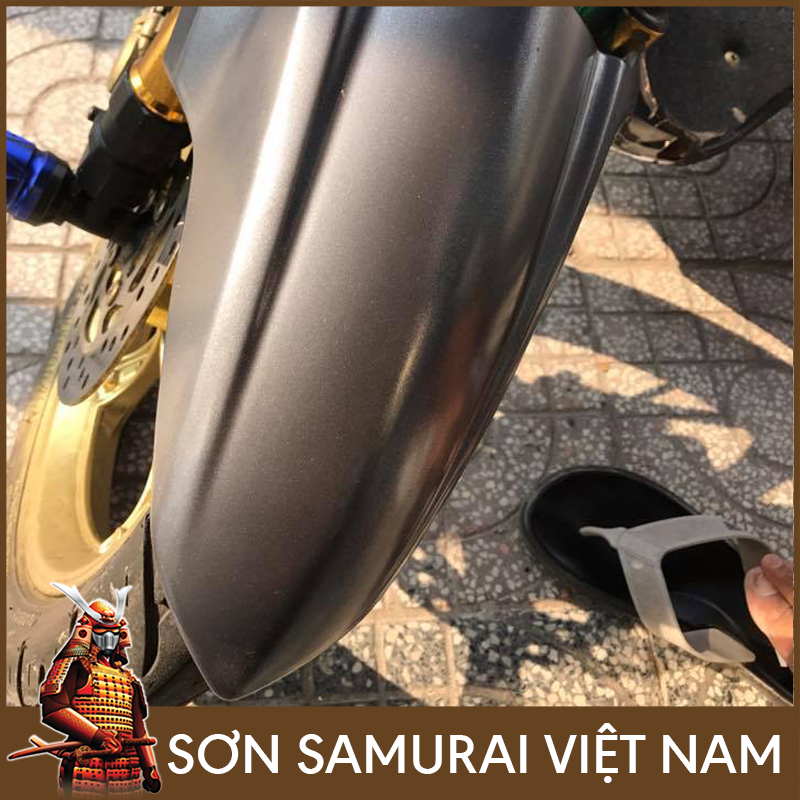 Sơn samurai xám khói  - Chai sơn xám bạc H177 sơn xịt samurai