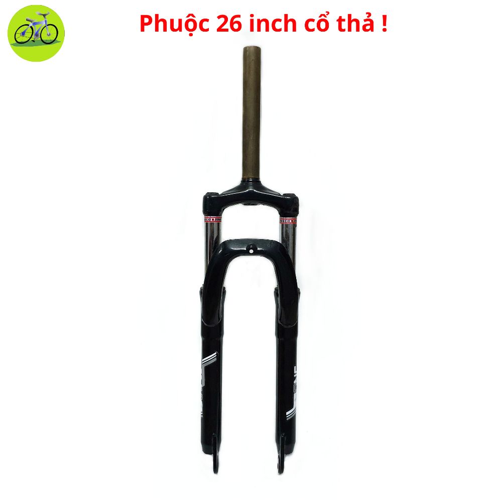 Phuộc hơi xe đạp thể thao MTB bánh 26 inch cổ thả