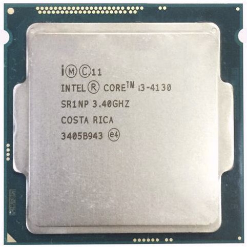 CPU Bộ xử lý Intel Core i3 4130 (3.40GHz, 3M, 2 Cores 4 Threads)