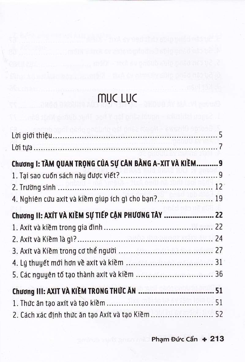 [HCM]Axít Và Kiềm - Cẩm Nang Thực Dưỡng