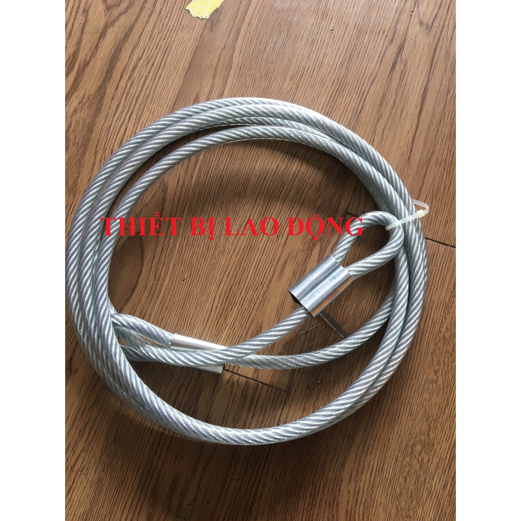 Dây cáp khoá xe chống cắt 3 mét phi 10