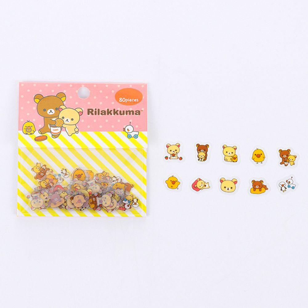 Combo 50 nhãn dán sticker hình gấu dễ thương Canarystore54