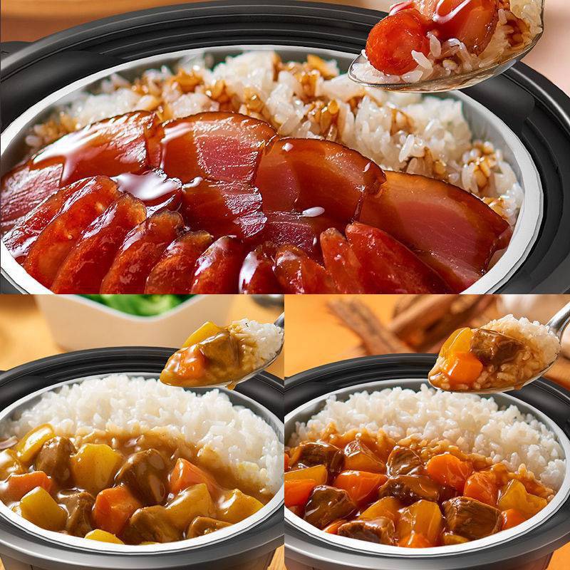 Cơm tự sôi vị cà ri Bò