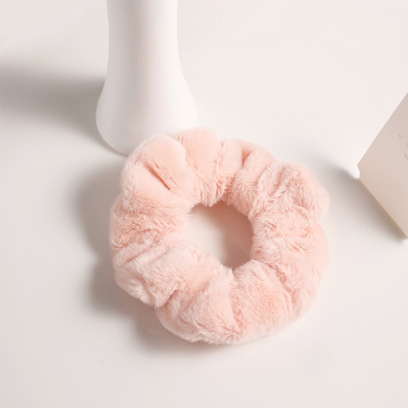 Dây buộc tóc scrunchies lông nhung siêu mềm CT101