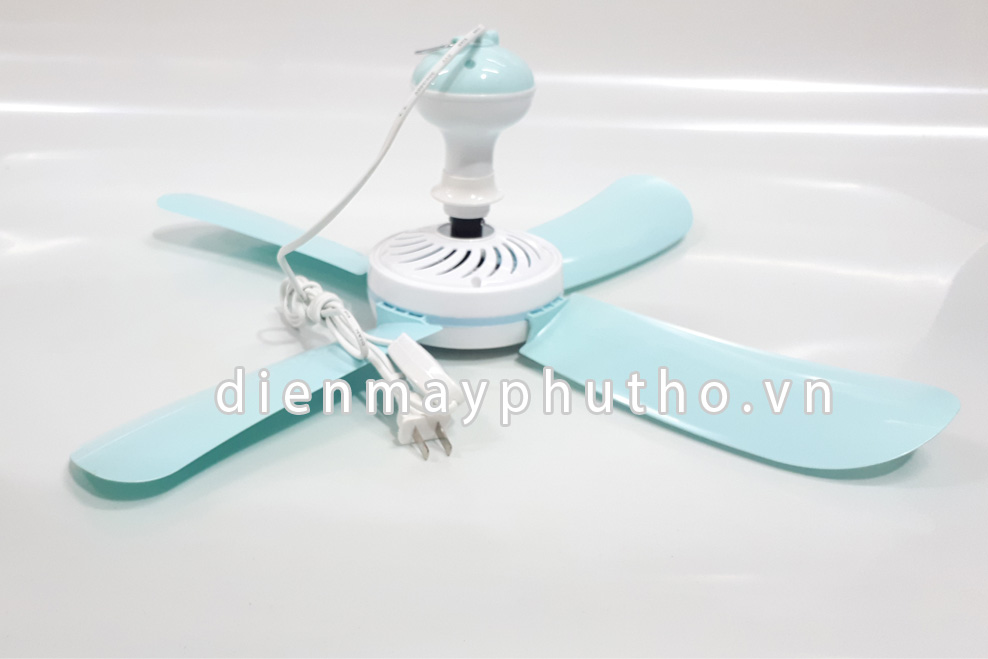 Quạt màn 4 cánh , quạt trần mini