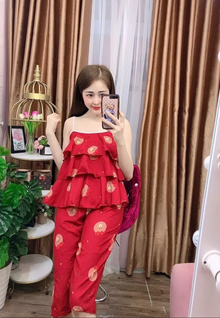 Set Lửng Nữ Vải Kate Thái Thoáng Mát Dưới 58kg
