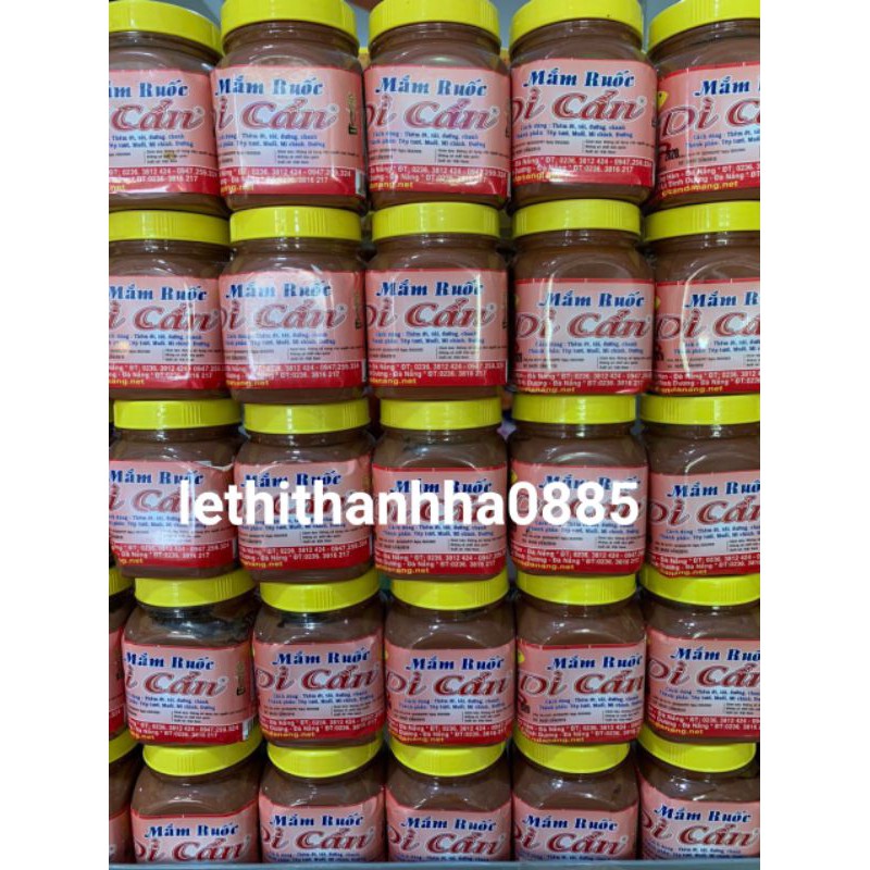 1 hũ mắm ruốc Dì Cẩn 500gr