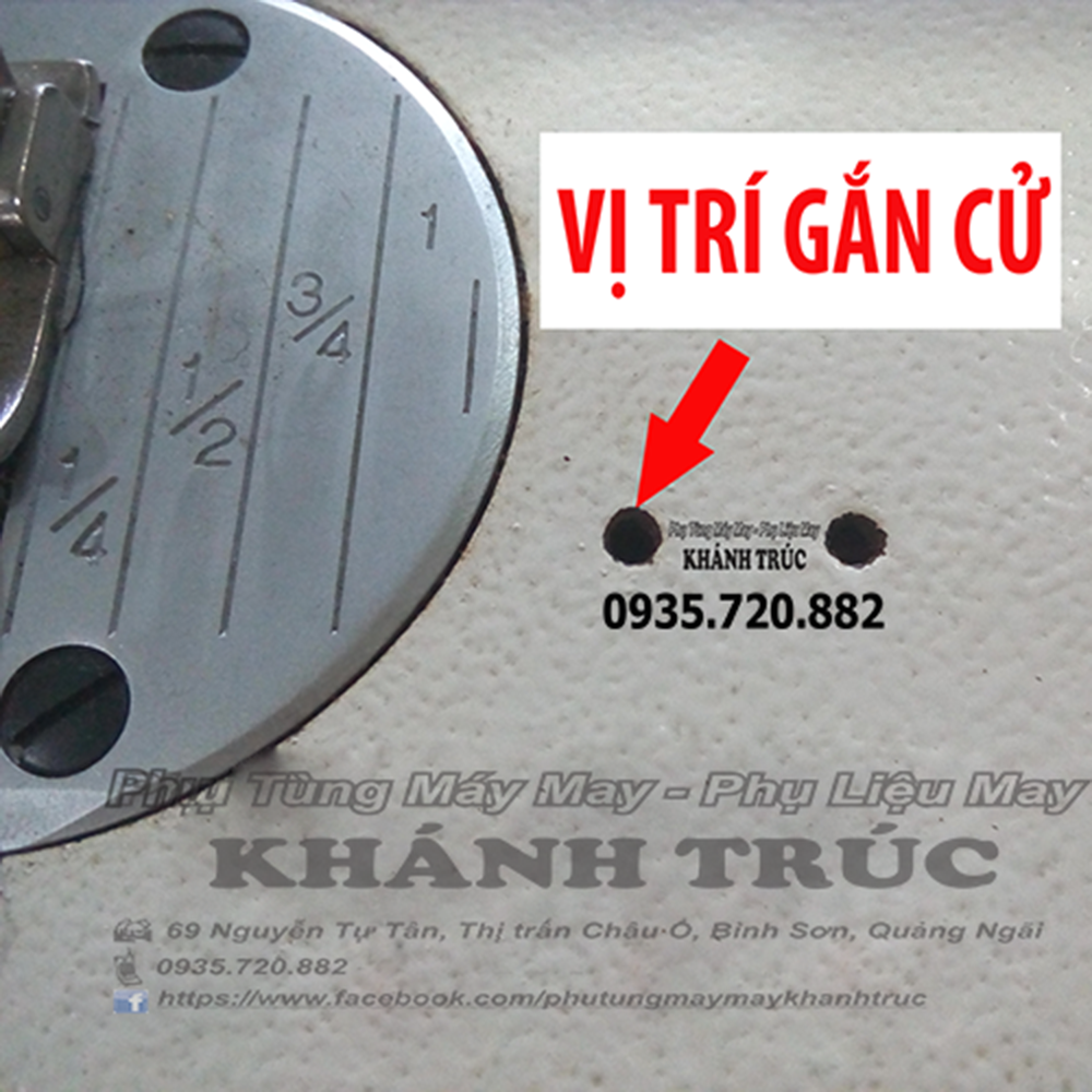 Cử lai 5mm máy may 1kim công nghiệp