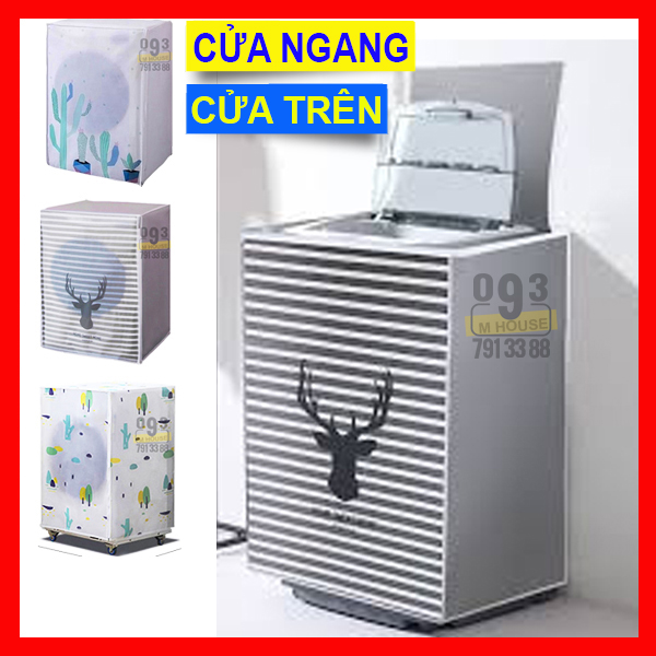 Tấm phủ Bảo Vệ Che Phủ Máy Giặt Cửa Trên Cửa Dưới