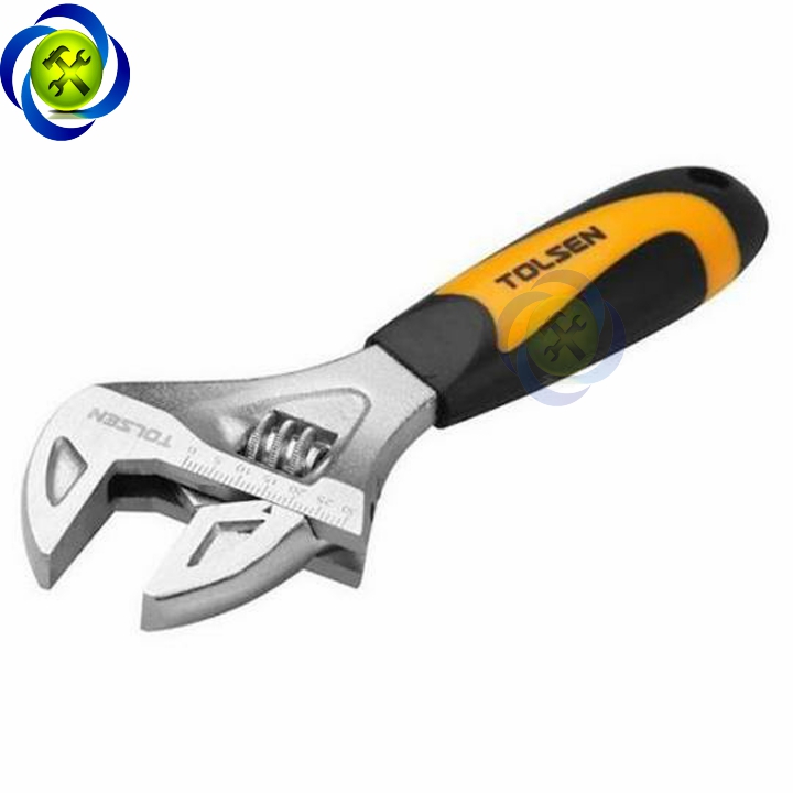 [HCM]Mỏ lết mini Tolsen 15280 cán bọc nhựa chiều dài 165mm