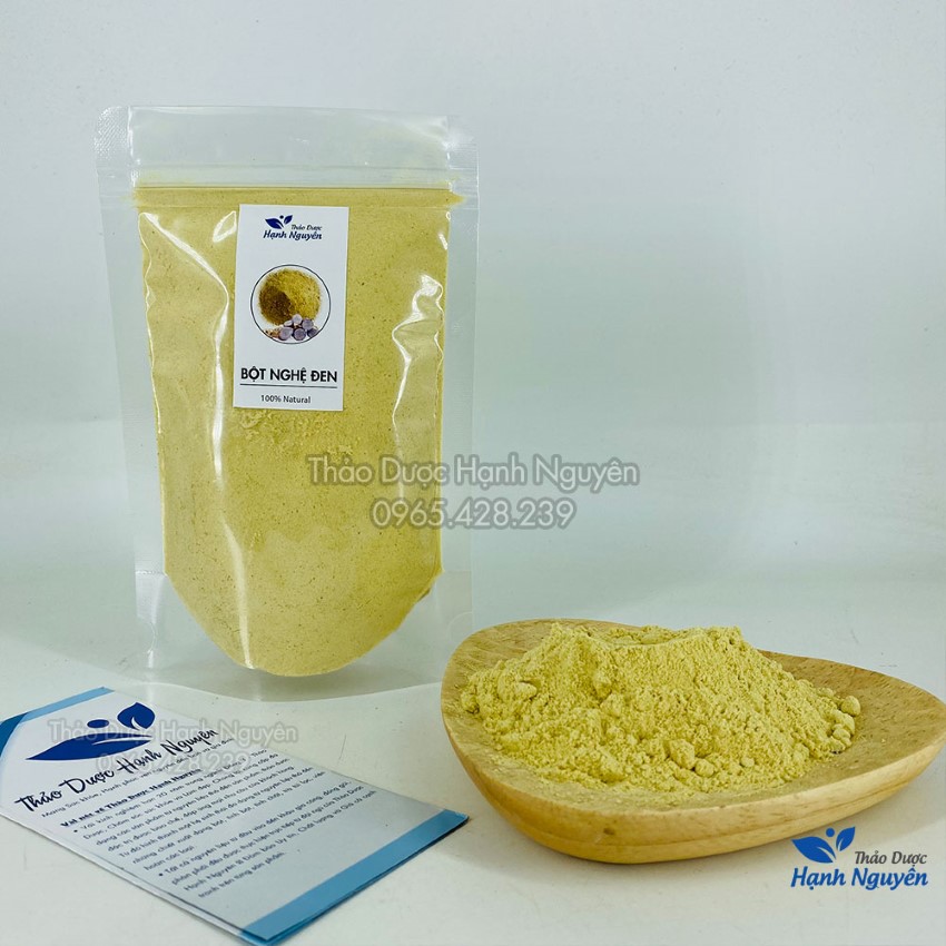 Bột nghệ đen nguyên chất 1kg, hỗ trợ tốt cho tiêu hóa, giảm đau dạ dày, đại tràng, làm đẹp da