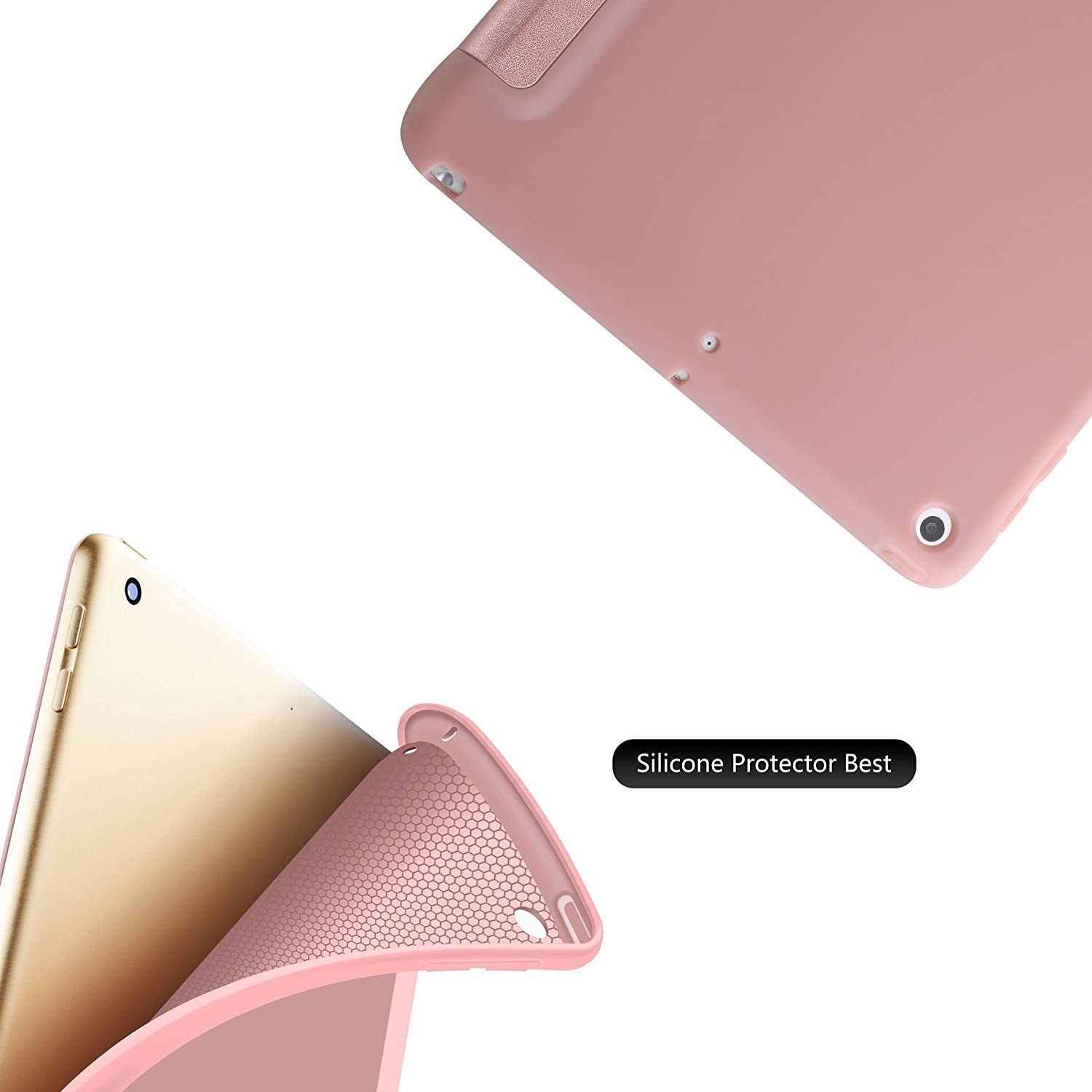 Bao da silicone dẻo PKCB - Smart cover dành cho iPad Mini 4