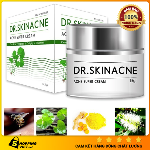 kem mụn dr skinance
