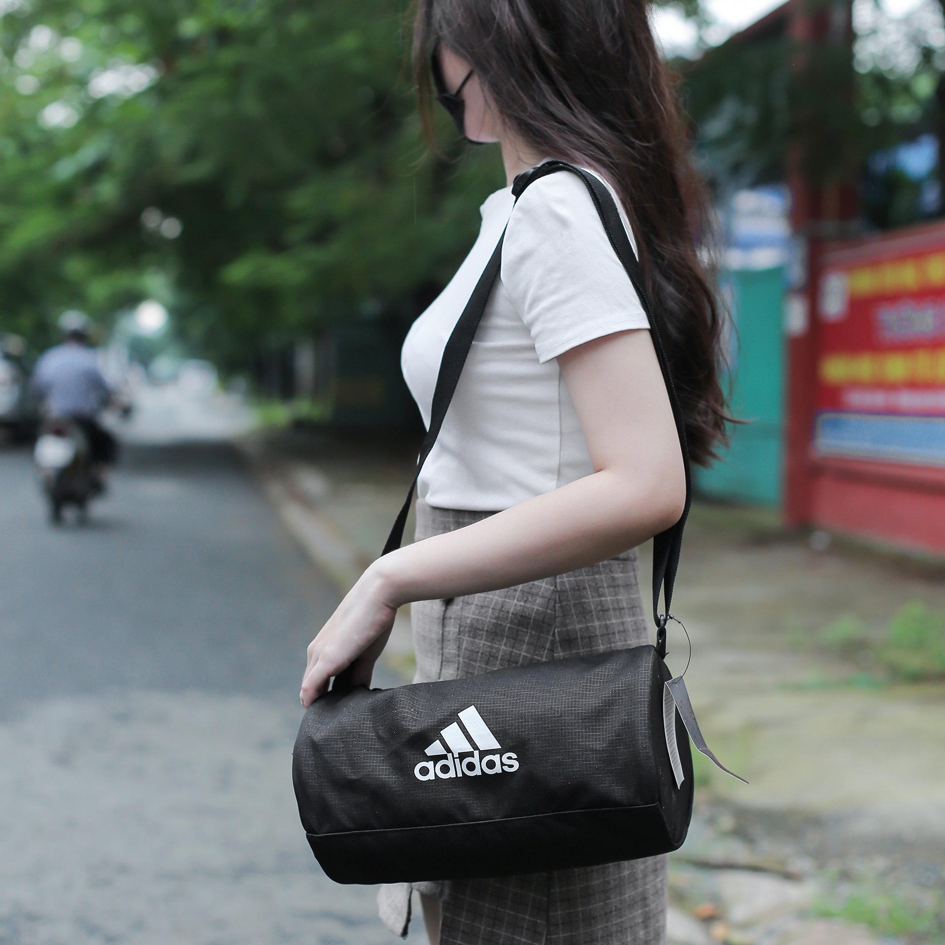 Túi trống  mini duffel bag.