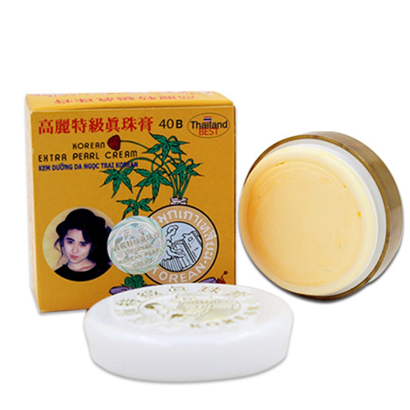 [HCM]Com bo 4 Kem Dưỡng Da Ngọc Trai Korean Extra Pearl Cream 5G -Thái Lan