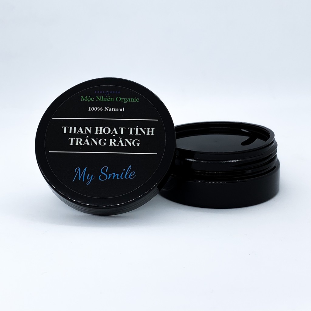 [HCM]Bột Than Hoạt Tính Trắng Răng Mộc Nhiên