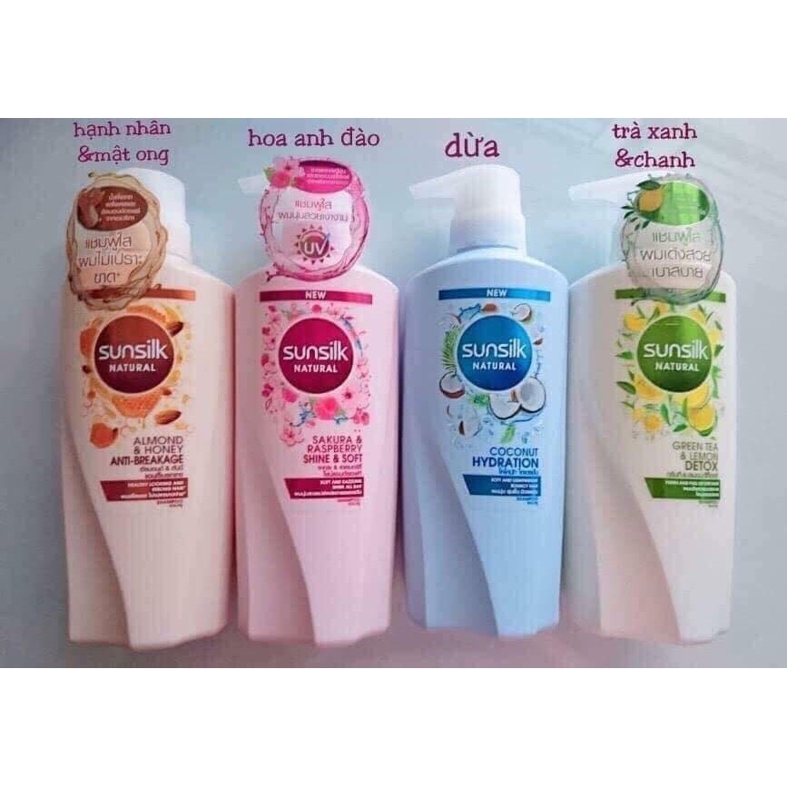 DẦU GỘI SUNSILK THÁI LAN mau hang noi dia