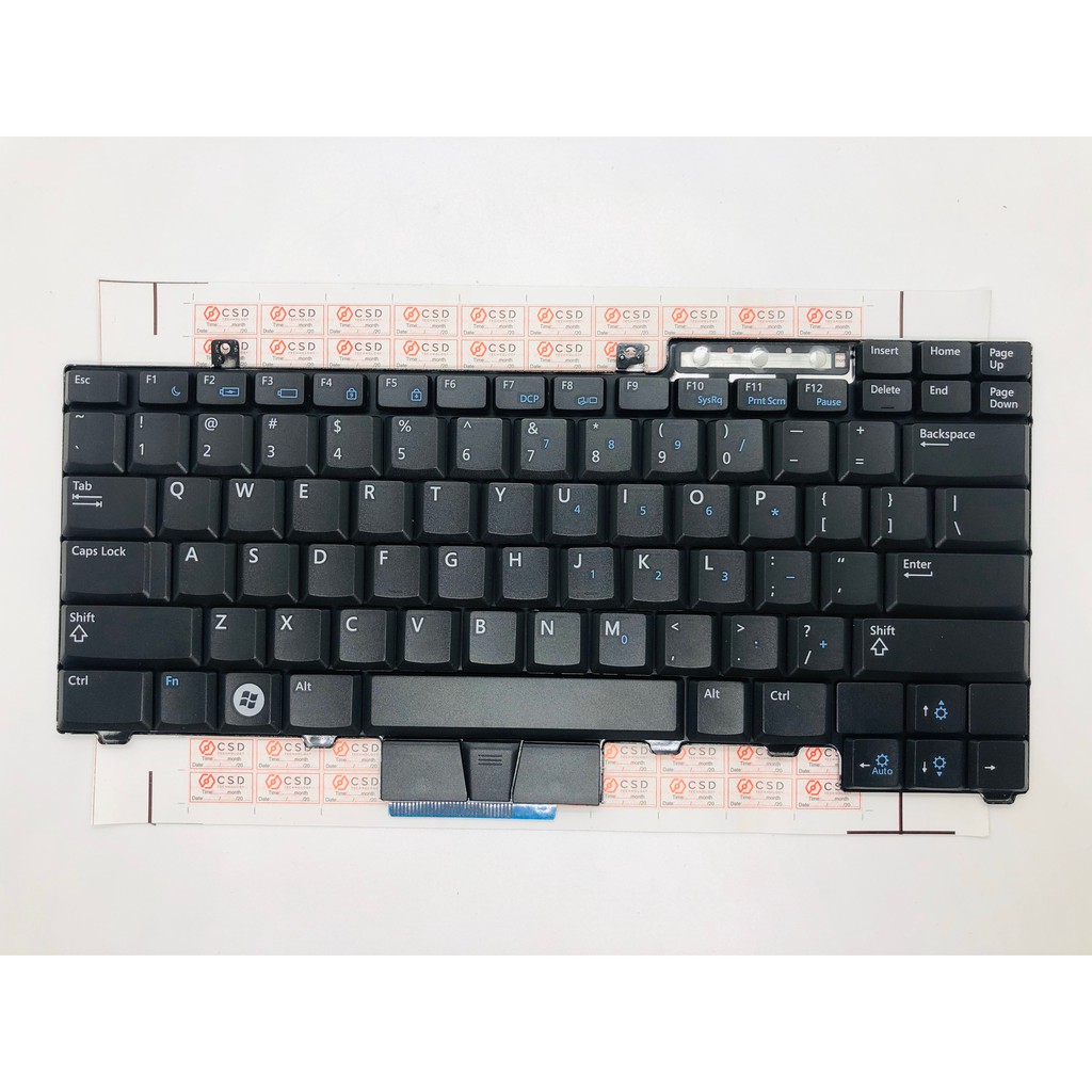 Bàn phím cho laptop dell latitude e6400 e6410 m4400 m2400 e6500 m4500 e6510-loại zin có chuột -hàng mới 100%