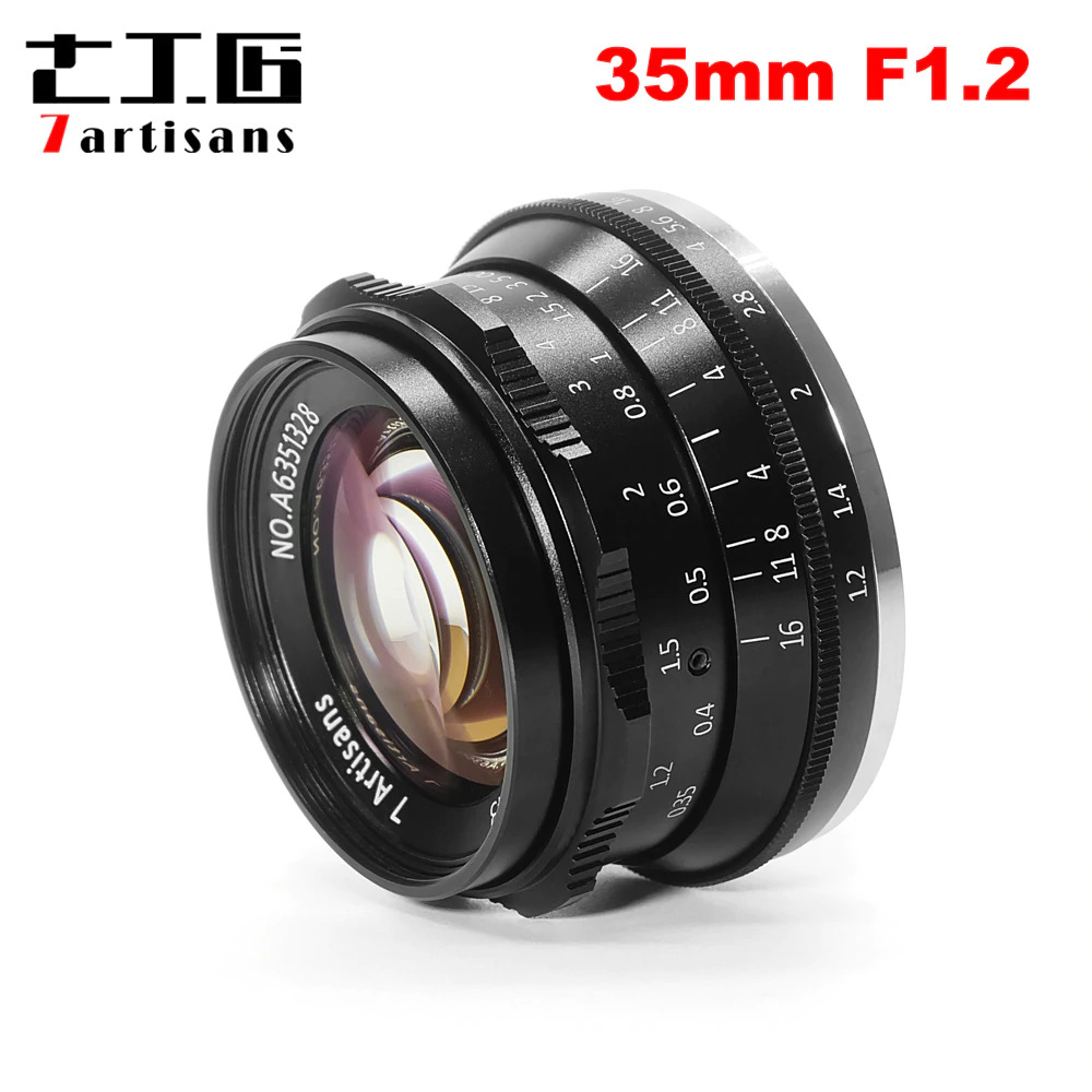 Ống kính 7Artisans 35mm F1.2 - Dùng Sony E Fujifilm Canon EOS