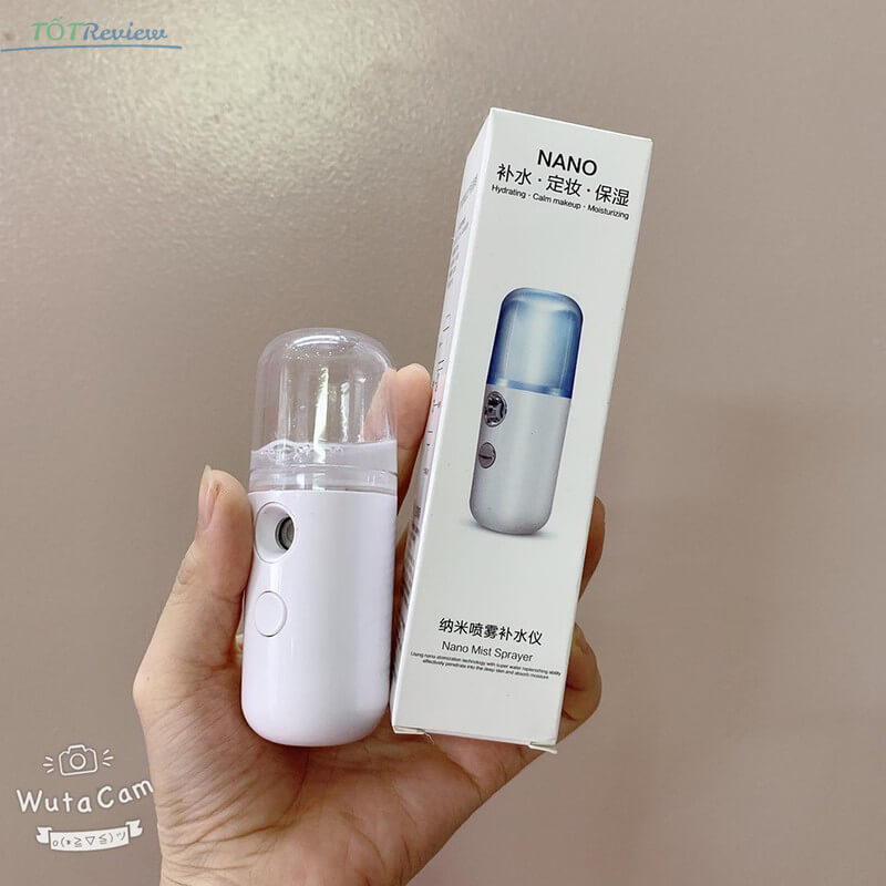 MÁY XỊT KHOÁN, PHUN SƯƠNG NANO CẤP ẨM DA.