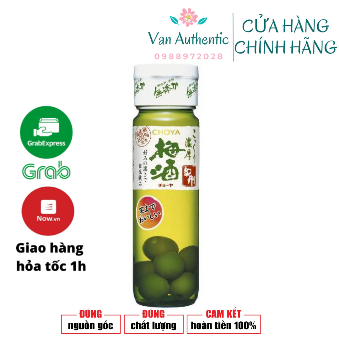 Nước mơ xanh Umeshu Choya Nhật Bản 750ml