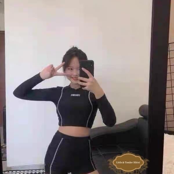[Kèm ảnh feedback khách] Bikini 2 mảnh đen năng động