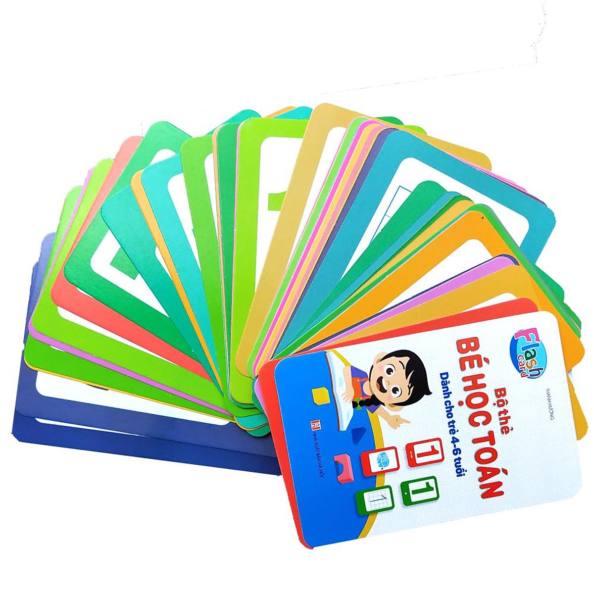 Bộ thẻ bé học toán (dành cho trẻ 4-6 tuổi)