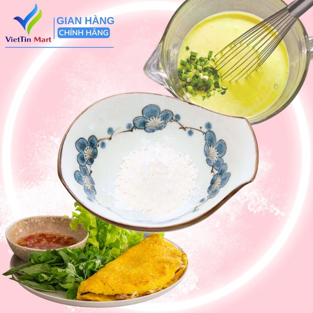 GÓI 500GR BỘT BÁNH XÈO CỐT DỪA TAKY
