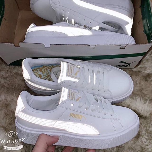 Giày thê thao Pumas nữ bản phản quang