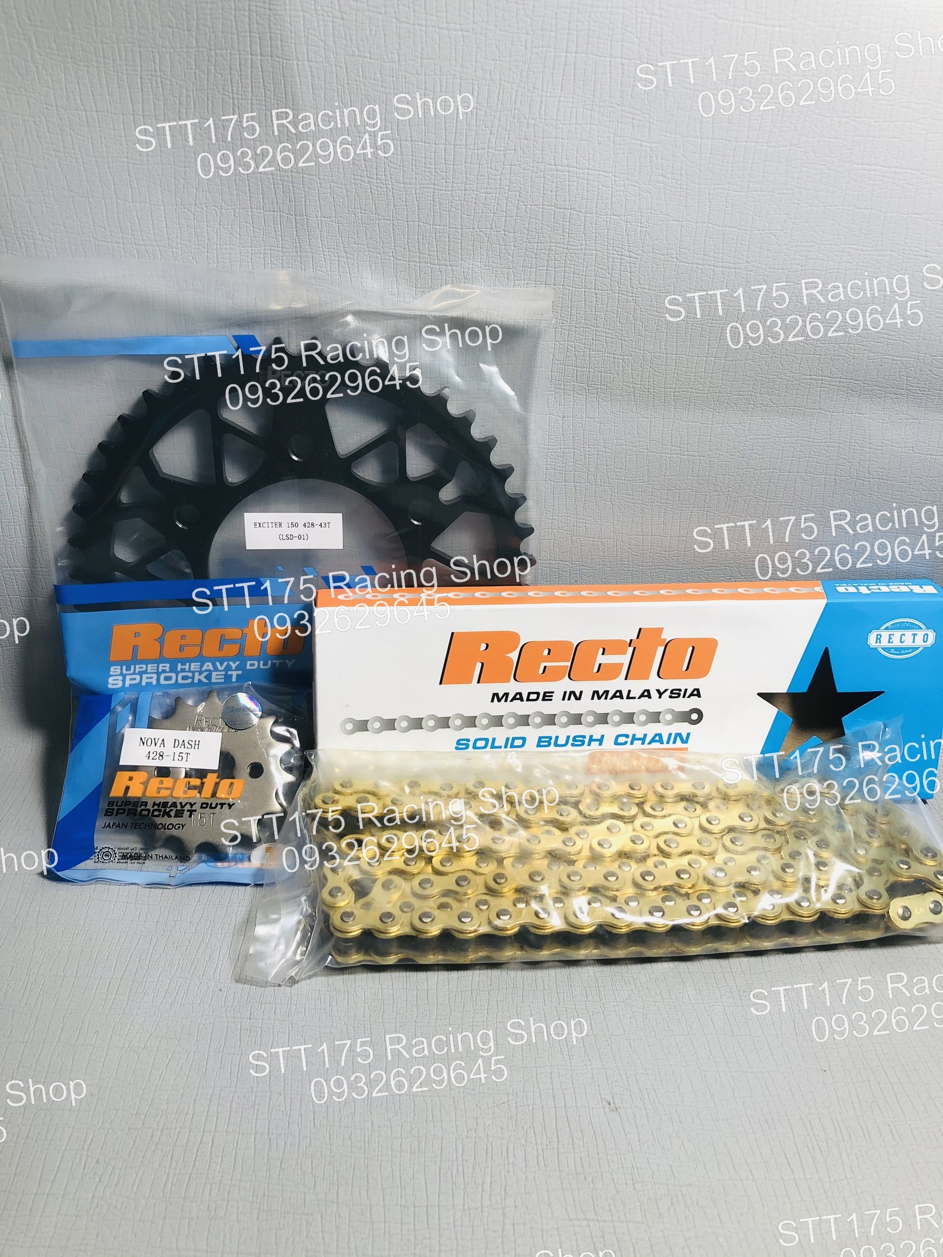 Nhông Sên Dĩa RECTO  Exciter 150 ( 14-43 )