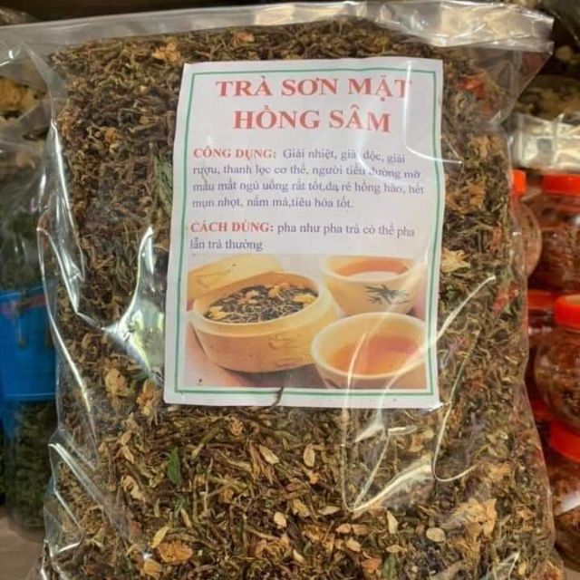 Trà Sơn Mật Hồng Sâm Sapa loại 1 túi 500gr