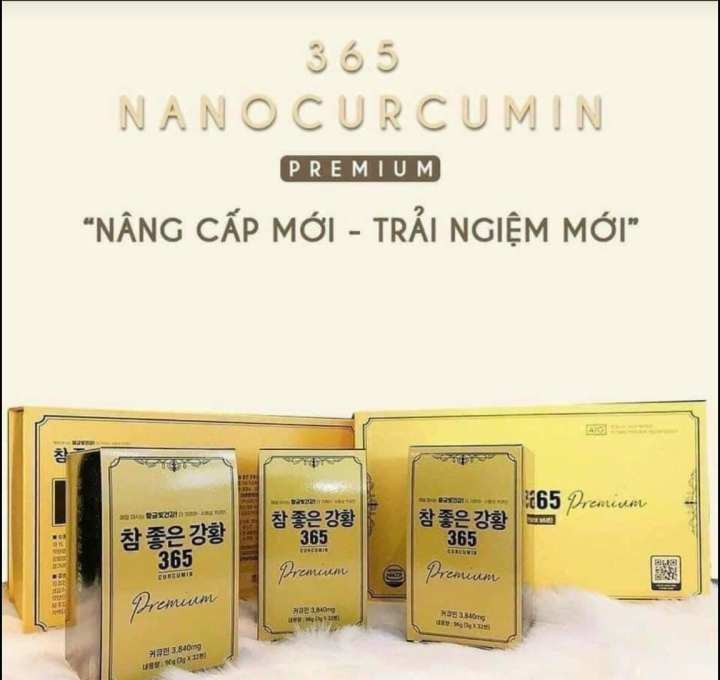 [HCM]Tinh Nghệ Nano 365 Curcumin Premium Hàn Quốc Cao Cấp (mẫu mới)