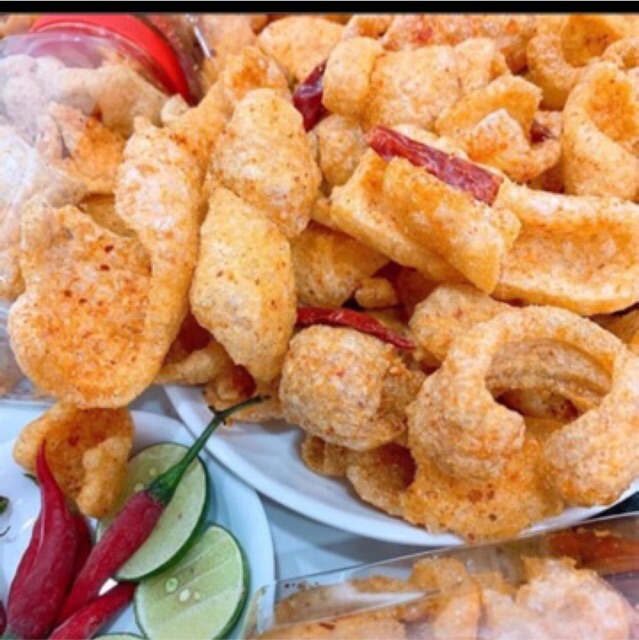 1 HỦ DA HEO SẤY TỎI ỚT 150g