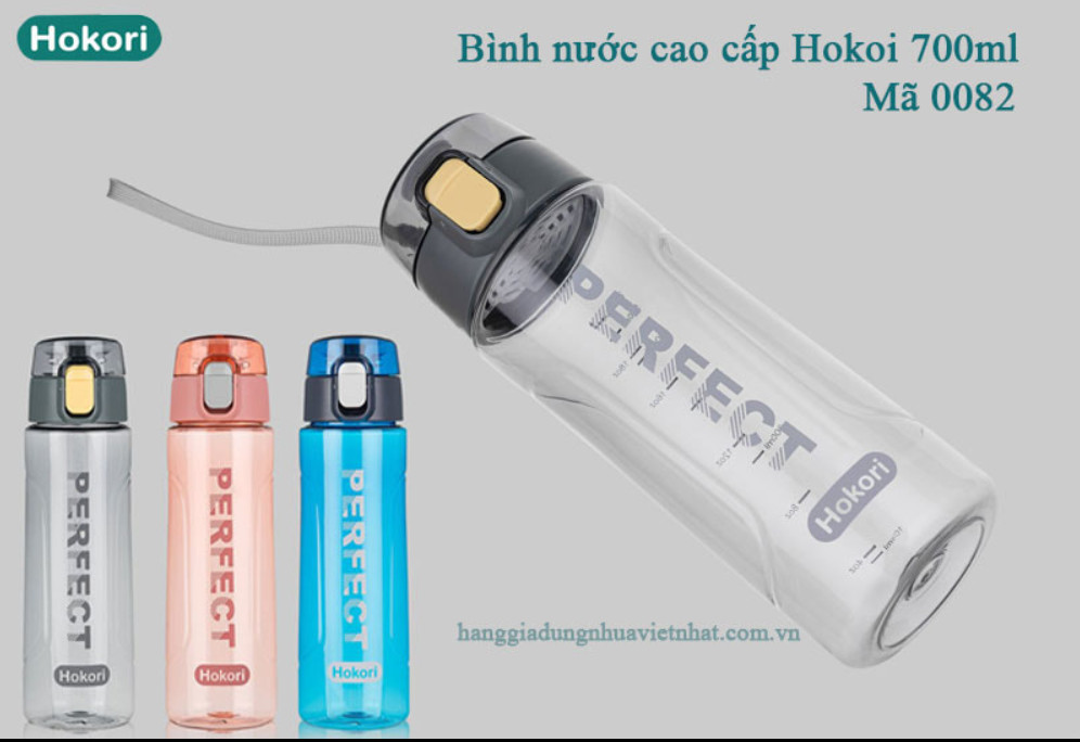 BÌNH NƯỚC TRẺ EM HOKORI 450ML - 700ML