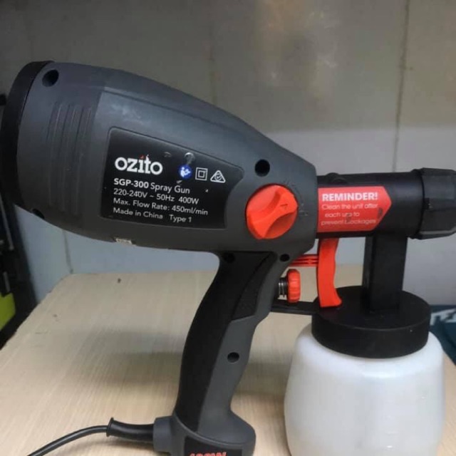 [HCM]Máy Phun Sơn Ozito 400W