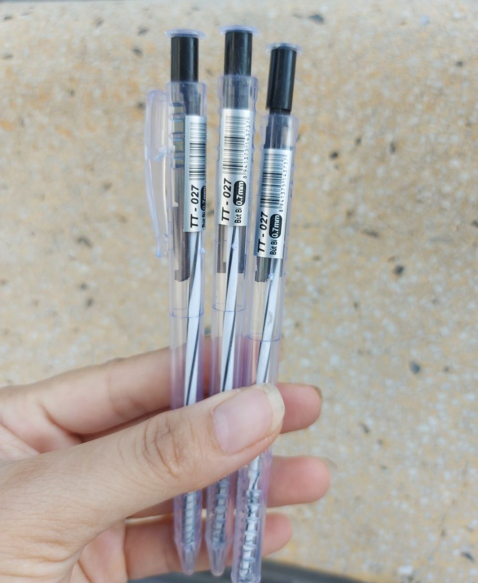 Combo 20 bút bi TT-027 mực đen