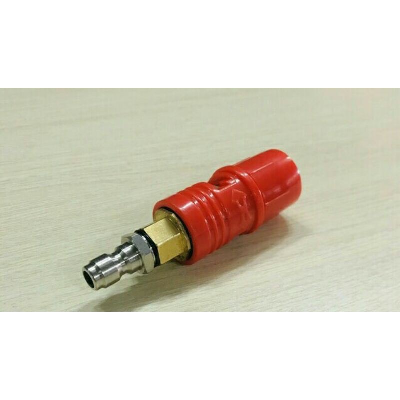 Béc xịt rửa xe mỏ vịt 1.5mm + khớp nối 1/4 cắm nhanh