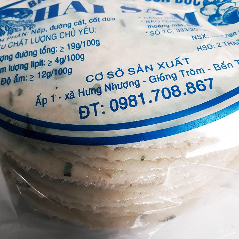 Bánh phồng Sơn Đốc nếp mặn 50 bánh