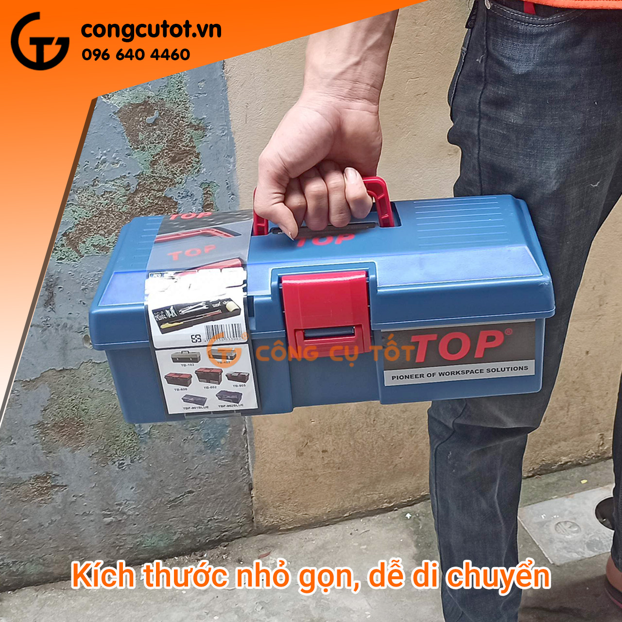 Hộp đồ nghề TOP TBF - 901Blue