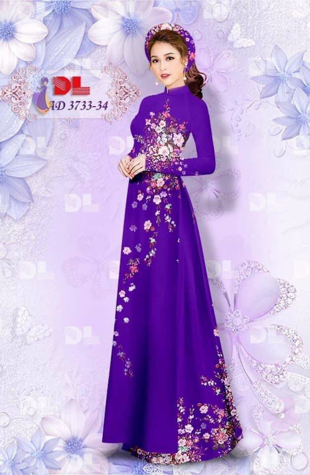 ÁO DÀI TRUYỀN THỐNG AD09-T3 (Cả bộ)