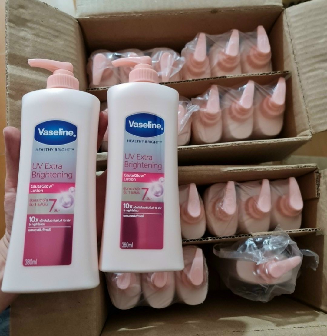 Vaseline 10x Healthy White UV Lightening ++ gluta glow Lotion 320ml