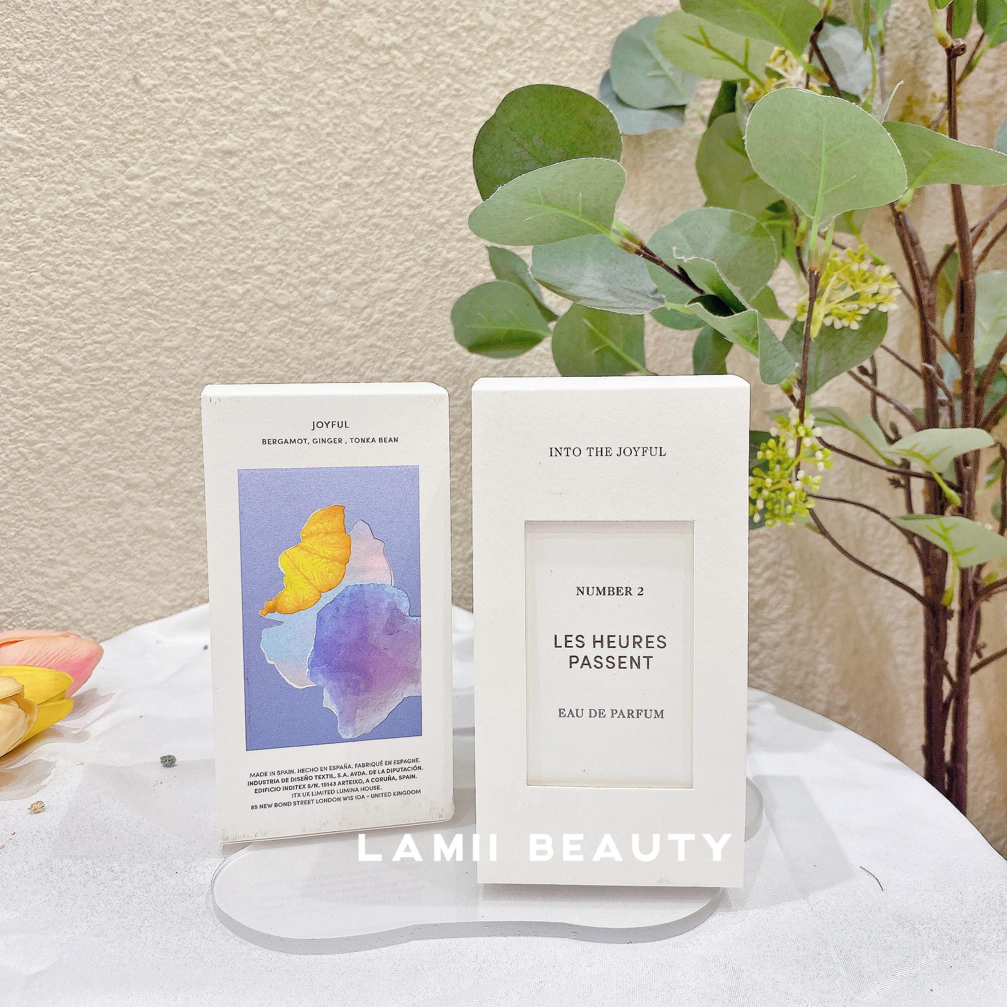 Nước hoa ZARA LES HEURES PASSENT EDP 30ml/100ml - LAMII BEAUTY