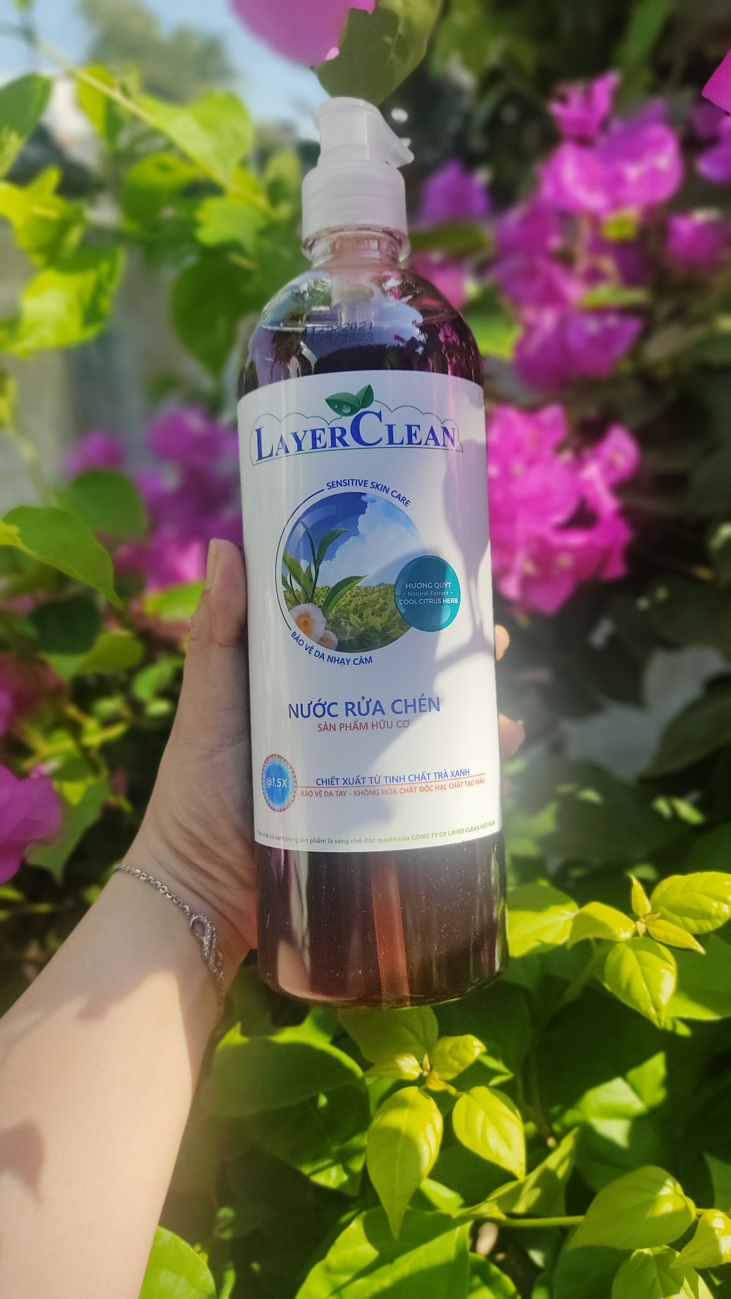 NƯỚC LAU SÀN LAYER CLEAN  1.25L
