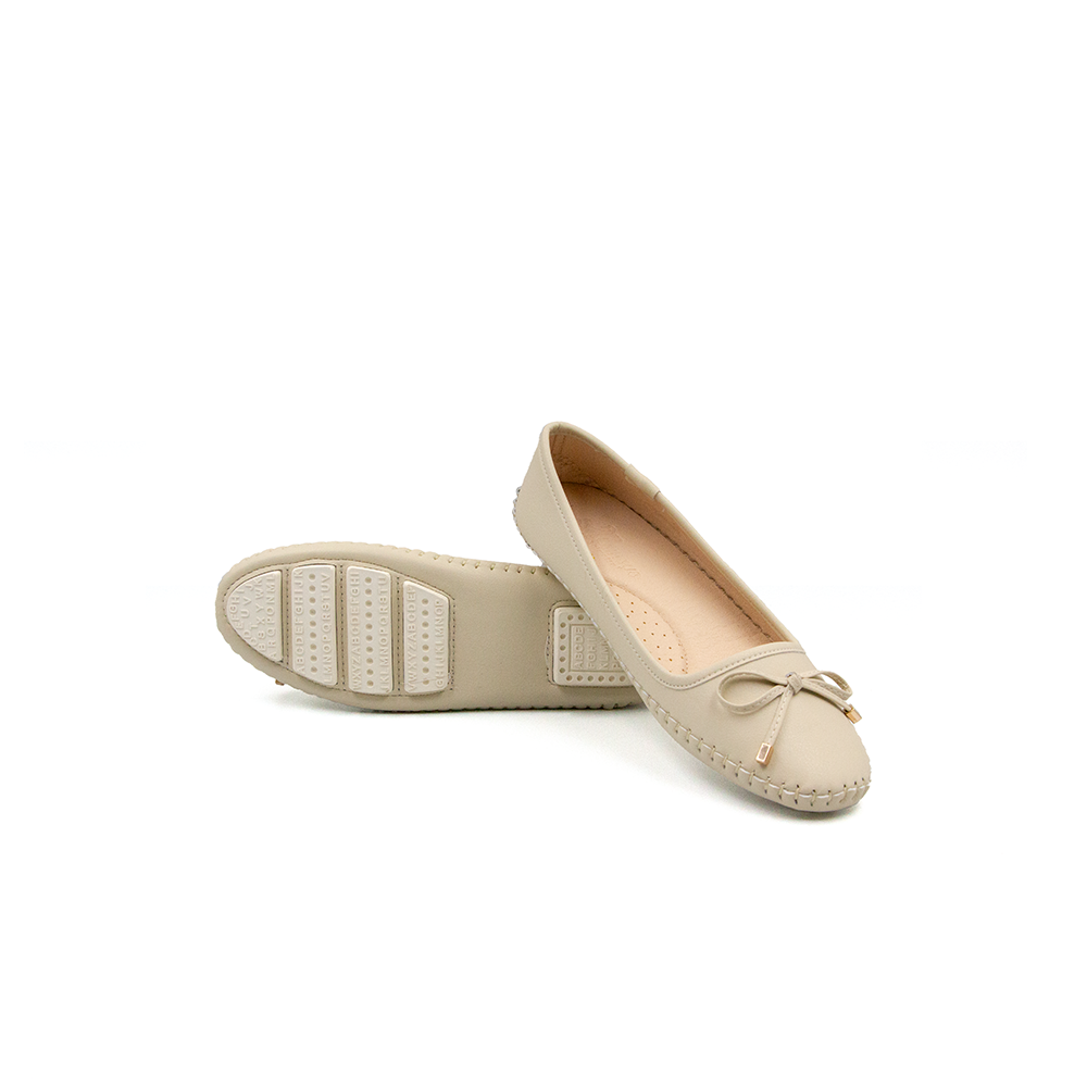 SIÊU SALE 6.6 | Giảm 30% đơn 199k - Giày Búp Bê Nữ Đính Nơ Tomoyo TMW32209