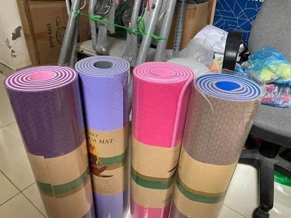 Thảm tập yoga Gym 2 lớp 6mm