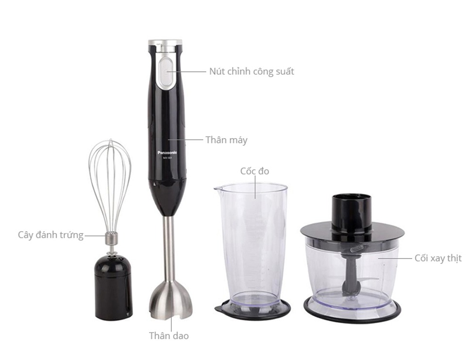 Máy xay cầm tay Panasonic MX-SS1BRA