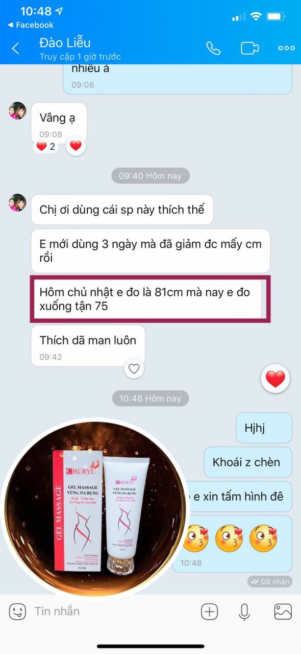 KEM TAN MỠ TẦNG SÂU 4D CHERYL