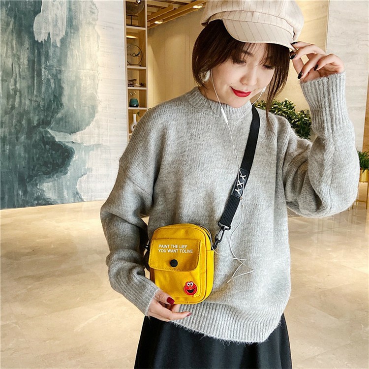 TÚI VẢI NỮ 2021 TÚI ĐEO CHÉO MINI TRẺ TRUNG