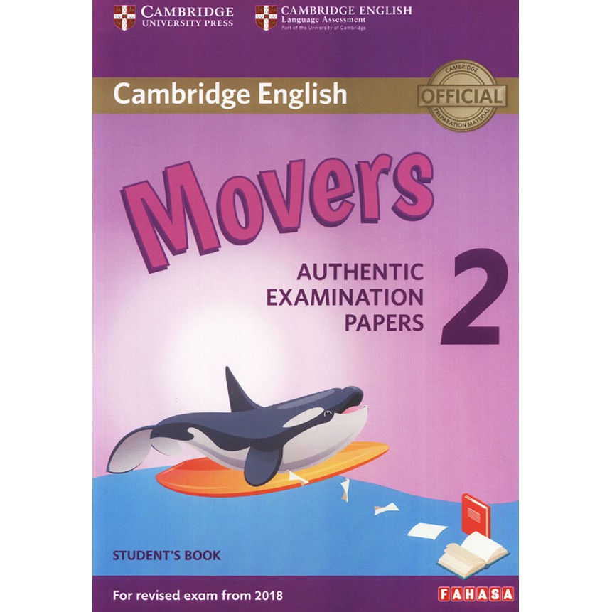 Sách - Cambridge English - Movers 2 (For Revised Exam From 2018)